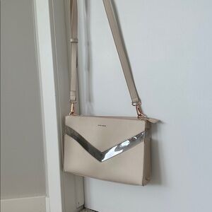 PIXIE MOOD Cream/Off White Satchel with Detachable Strap